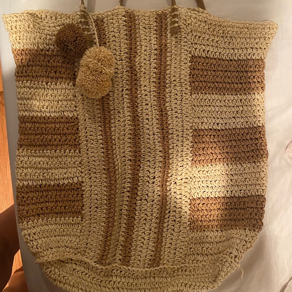 L space beach bag